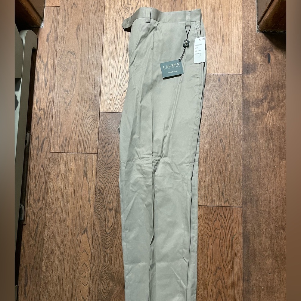 Ralph Lauren Men’s Dresspants, 40w X 30L In Putty - Picture 4 of 4